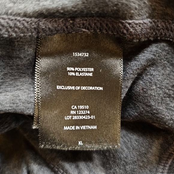 Lole Charcoal Gray Jogger/Lounge Pants - Picture 7 of 9